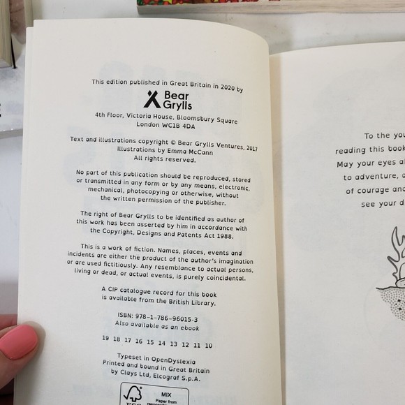 Lot of 4 Bear Grylls Adventures Paperback Children's Blizzard Desert Sea Jungle - Picture 10 of 12